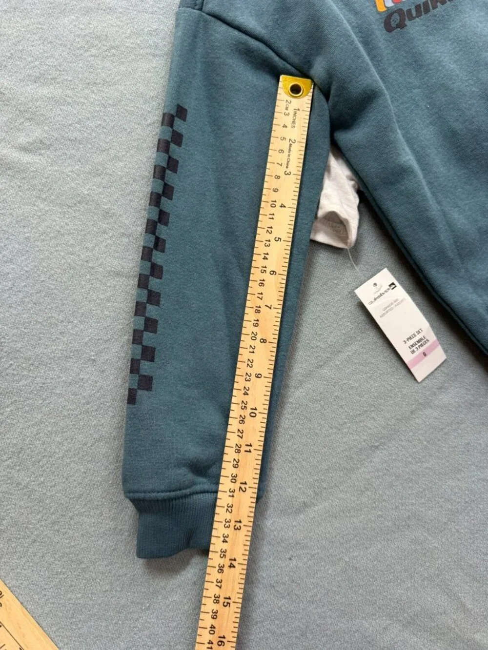 Quiksilver Boys size 6 blue 3PC Set NWT A-03